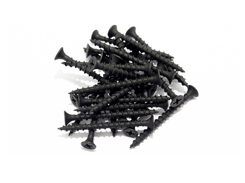 Tornillos Negros para Madera HD 8 x 2''